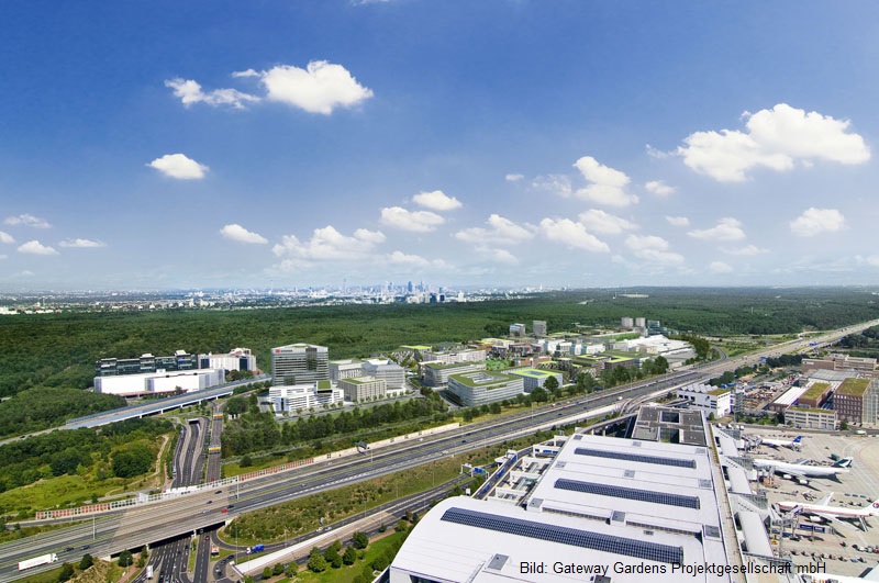 Hochhausbebauung Gateway Gardens